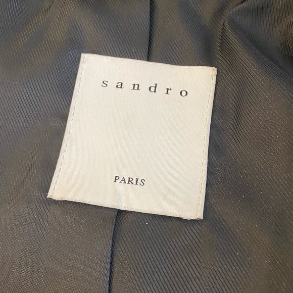 SANDRO ✨NWOT✨ Faux Fur Jacket 😎 - Picture 9 of 10